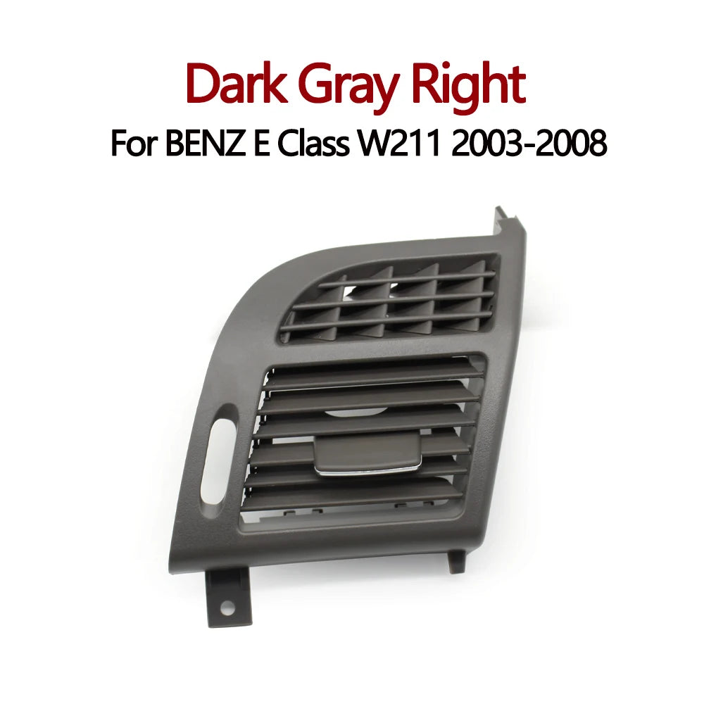 W211 Car Front Dashboard Air Conditioning Left Right AC Vent Grille Outlet Panel Cover For Mercedes BENZ E-Class W211 2003-2008