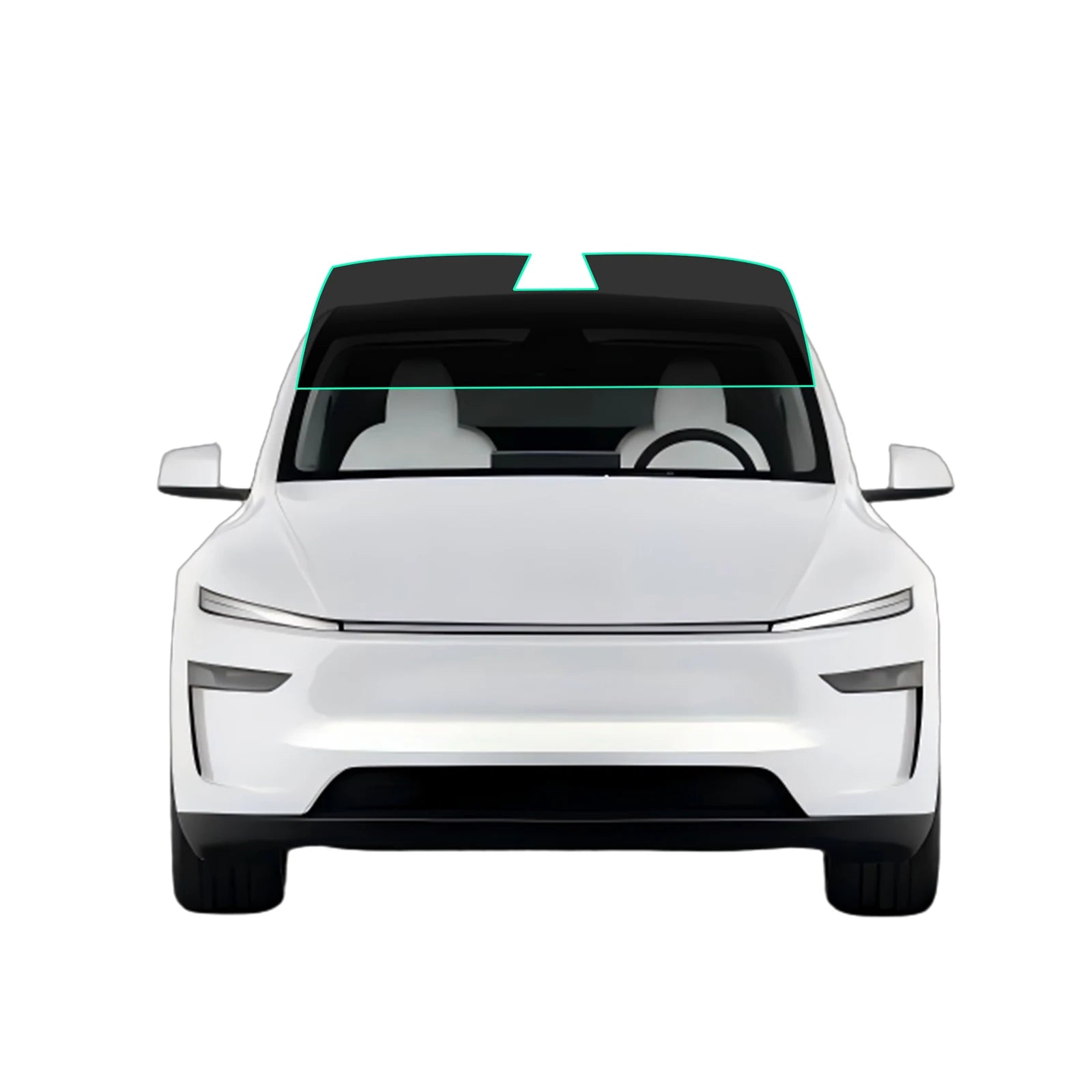 Precut Window Tint for Tesla Model Y 2020-2026 | Heat Blocking UV Protection Privacy Fil detail view