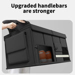 60L Foldable Car Trunk Storage Box Waterproof OxfordCloth Large-Capacity Car Organizer close-up view