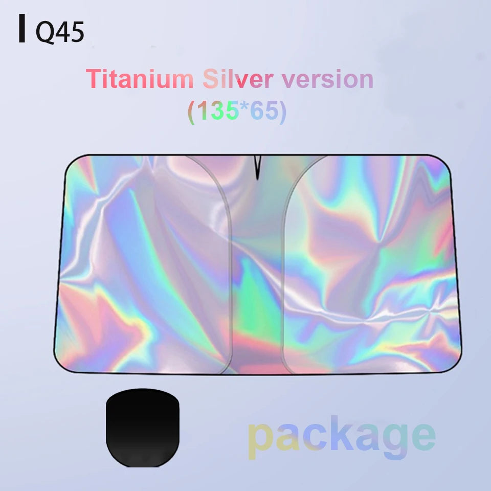 Car Windshield Sun Shade Universal Front Window Sun Visor UV Resistant Heat Insulatio lifestyle view