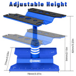 Aluminum Alloy RC Car Repair Stand for 1/16 1/18 1/24 Scale RC Trucks detail view