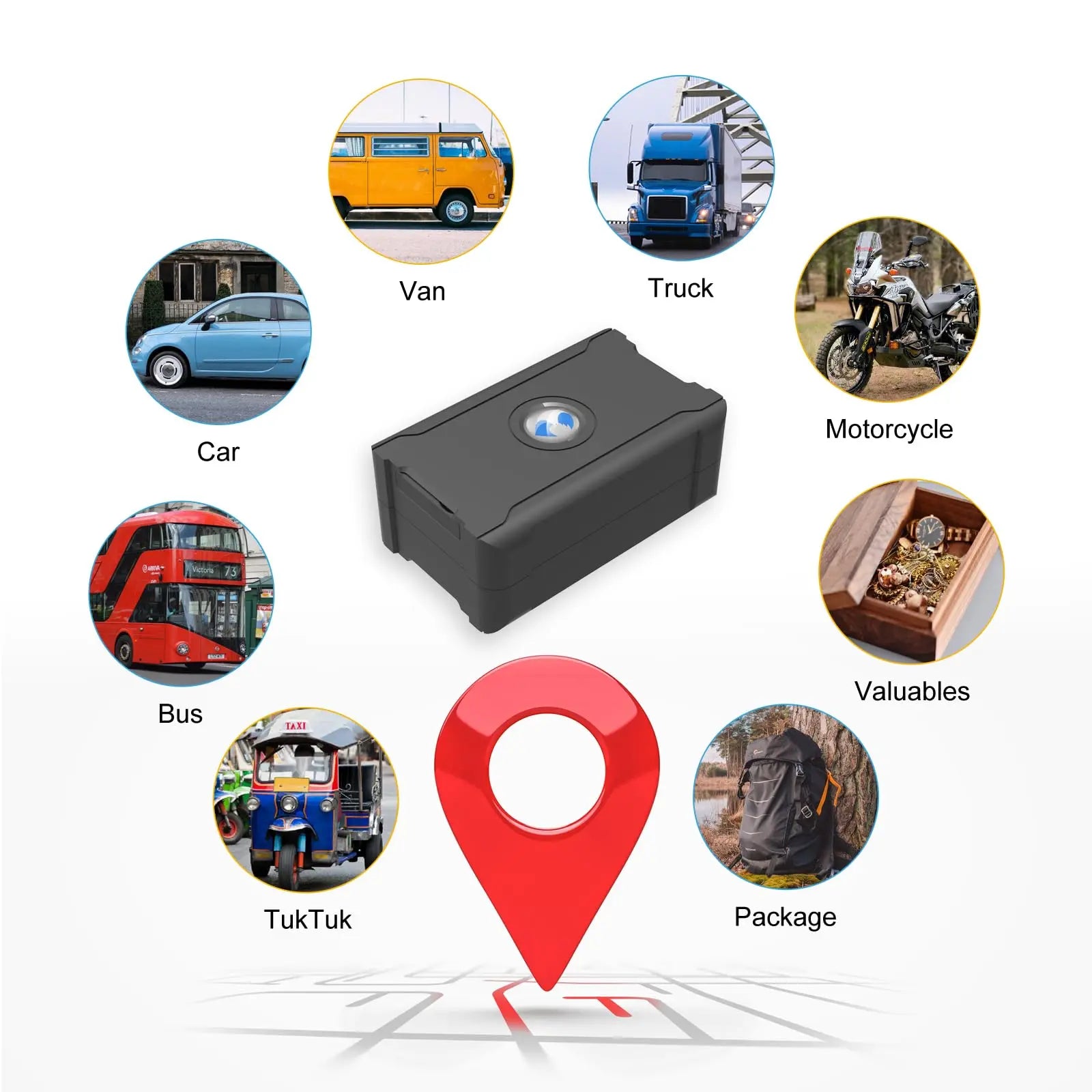 4G GPS Tracker for Vehicles | Real Time Tracking with 1 Year Service close-up view