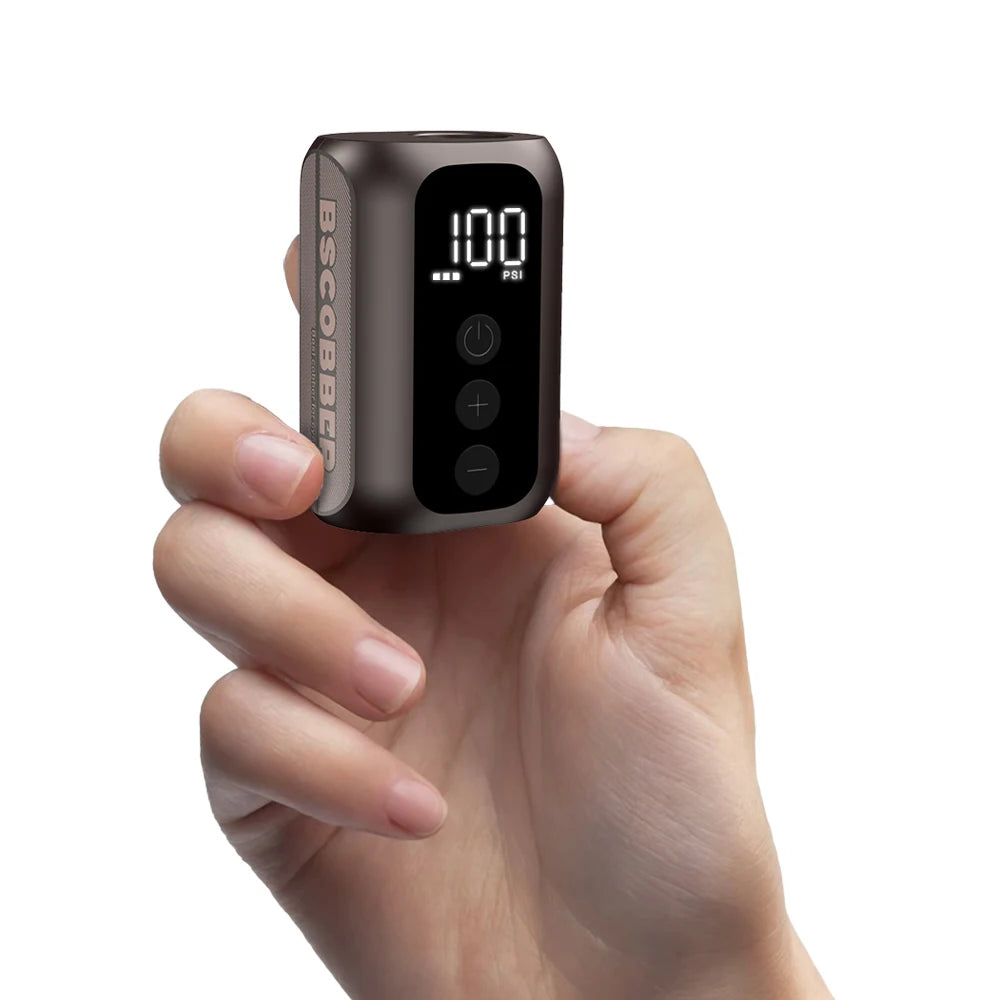 BSCOBBER A5mini Portable Air Pump | Wireless Rechargeable Tire Inflator 100PSI