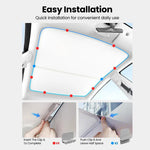 2PCS Tesla Model 3 Y 3 Highland Y Juniper Ice Cloth Sunshade | Glass Roof Sunroof S additional angle