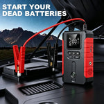 15000A-19000A Peak 350PSI 12V 17-in-1 Portable Jump Starter with Air Compressor Jump Starter, Car Battery Charger, Car Jump Starter with Air Compressor, Jump Starter Para, Car Accessories Tools, LED Light, Battery Charger, Ca