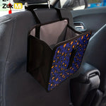 Foldable Car Trash Can, Hanging Waterproof Leakproof Trash Can Storage Bag for Car wit close-up view