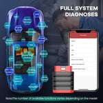 THINKCAR THINKDIAG Mini Car Diagnostic Tool OBD2 Bluetooth Scanner Tools All Cars Full System Diagnose Lifetime Free Code Reader
