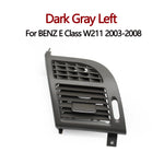 W211 Car Front Dashboard Air Conditioning Left Right AC Vent Grille Outlet Panel Cover For Mercedes BENZ E-Class W211 2003-2008