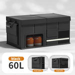 60L Foldable Car Trunk Storage Box Waterproof OxfordCloth Large-Capacity Car Organi additional angle