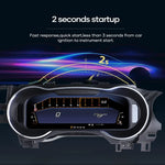 12.3 Inch Digital Instrument Cluster for Ford Mustang 2015-2021 | Wireless Apple Carp lifestyle view