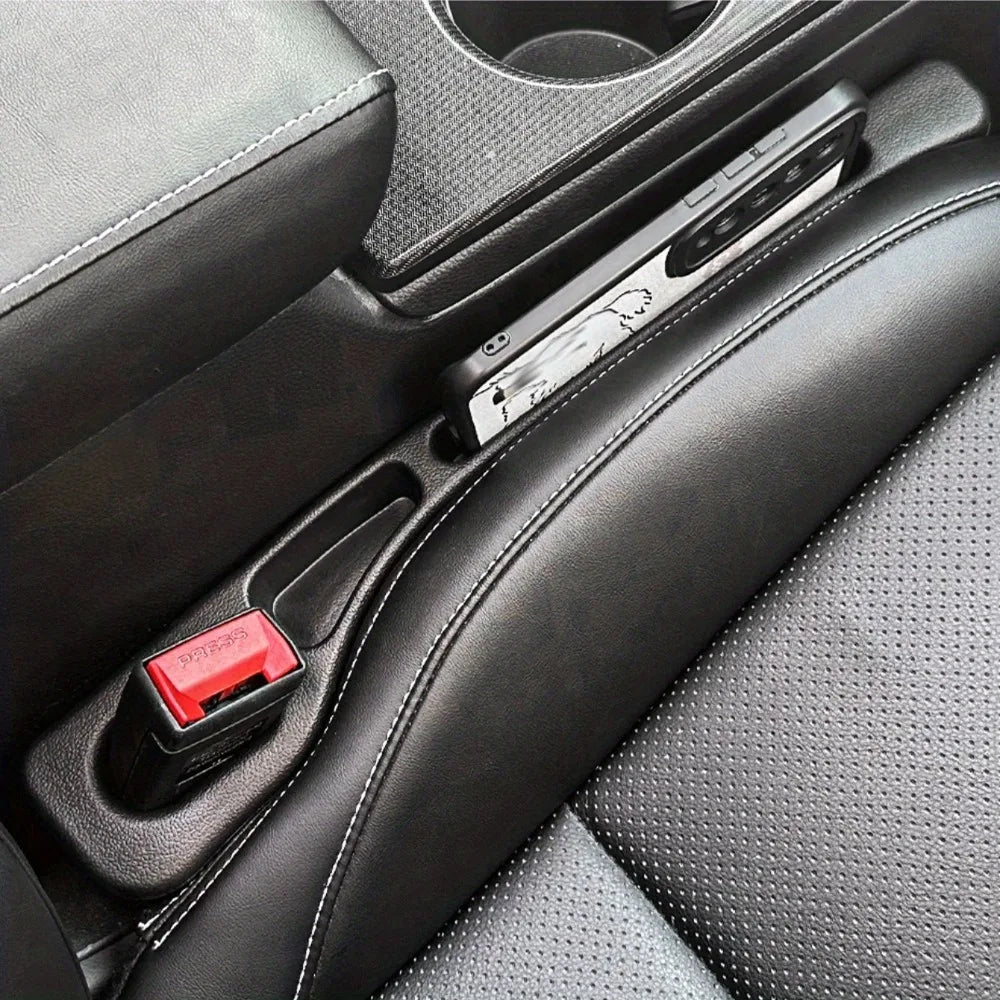 2Pcs Car Seat Gap Filler Seat Crevice Storage Box Bag Between Seats Console Organizer alternate view