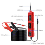 6-48V Digital Circuit Tester Automotive Power Probe with LCD Display, Car Electrical Voltage Tester Pen, Diagnostic Test Light for Fuse, Battery, Wiring, Continuity & Polarity Testing