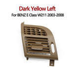W211 Car Front Dashboard Air Conditioning Left Right AC Vent Grille Outlet Panel Cover For Mercedes BENZ E-Class W211 2003-2008