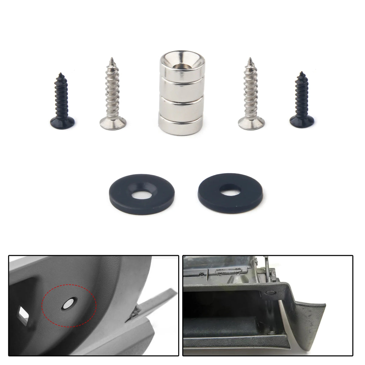 Car Glove Box Lid Cover Latching Repair Tool Accessory Fit for VW Golf MK4 1J/for New Beetle/for Bor