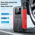 15000A-19000A Peak 350PSI 12V 17-in-1 Portable Jump Starter with Air Compressor Jump Starter, Car Battery Charger, Car Jump Starter with Air Compressor, Jump Starter Para, Car Accessories Tools, LED Light, Battery Charger, Ca