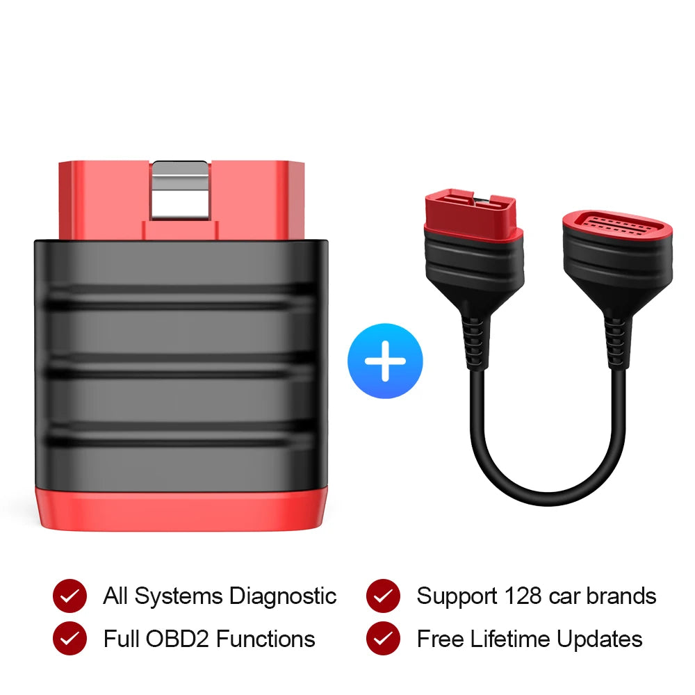 THINKCAR THINKDIAG Mini Car Diagnostic Tool OBD2 Bluetooth Scanner Tools All Cars Full System Diagnose Lifetime Free Code Reader