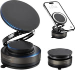 Upgraded Vacuum Magnetic Car Phone Holder for MagSafe | 360° Rotation 96LBS Suction C alternate view