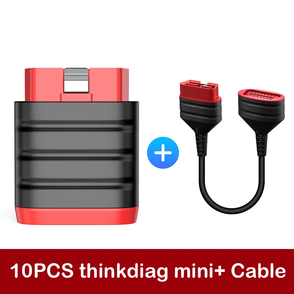 THINKCAR THINKDIAG Mini Car Diagnostic Tool OBD2 Bluetooth Scanner Tools All Cars Full System Diagnose Lifetime Free Code Reader