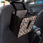 Foldable Car Trash Can, Hanging Waterproof Leakproof Trash Can Storage Bag for Car wi alternate view