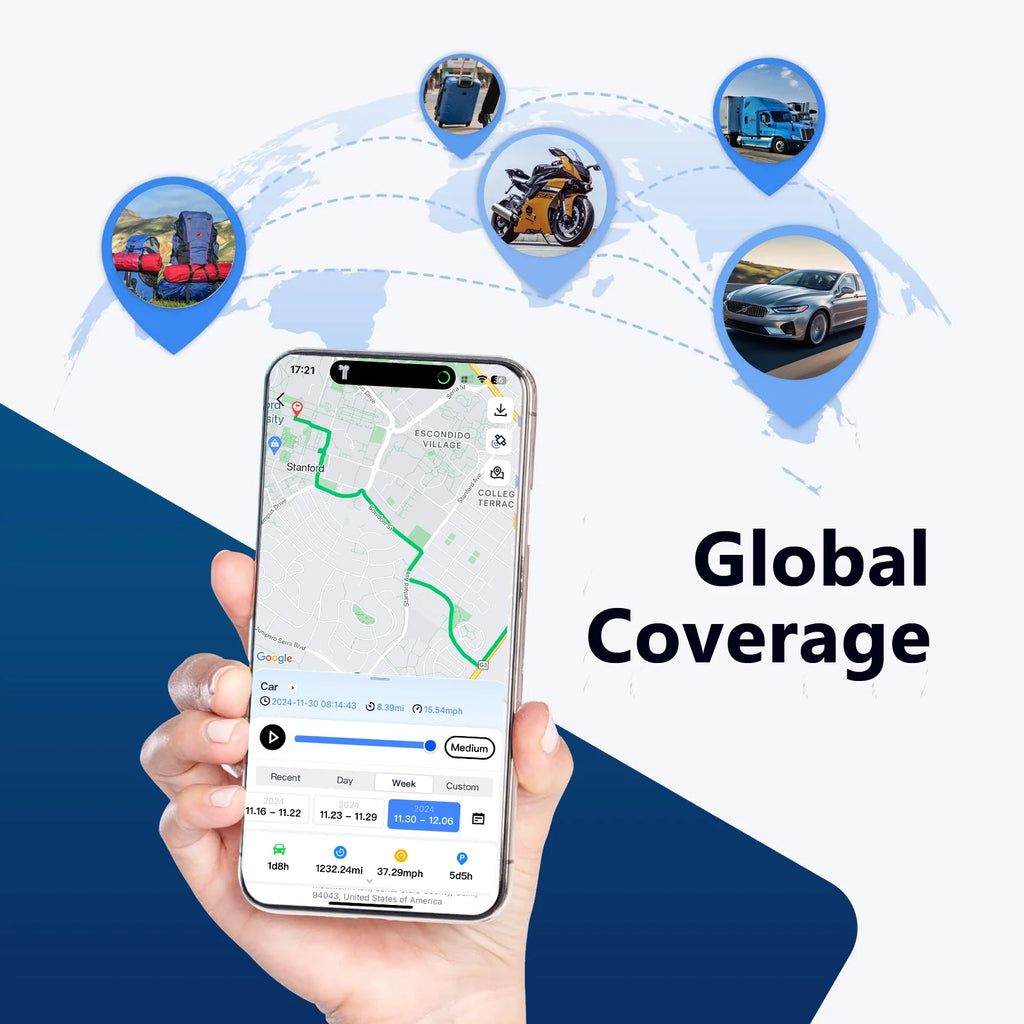 4G GPS Tracker for Vehicles | Real Time Tracking with 1 Year Service alternate view