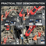 6-48V Digital Circuit Tester Automotive Power Probe with LCD Display, Car Electrical Voltage Tester Pen, Diagnostic Test Light for Fuse, Battery, Wiring, Continuity & Polarity Testing