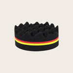 Oval Double-Sided Magic Twisted Hairbrush Sponge Brush For Natural Afro Coil Wave Dre lifestyle view