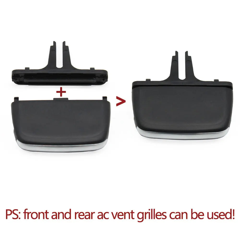 Car Front Rear AC Conditioning Air Vent Grille Outlet Tab Slider Clips Repair Kit For Volvo XC90 2016-2024