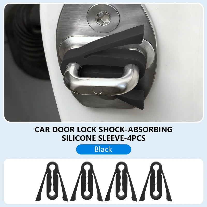 Silicone Car Door Buckle Cushion 4pcs lifestyle view