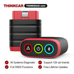 THINKCAR THINKDIAG Mini Car Diagnostic Tool OBD2 Bluetooth Scanner Tools All Cars Full System Diagnose Lifetime Free Code Reader