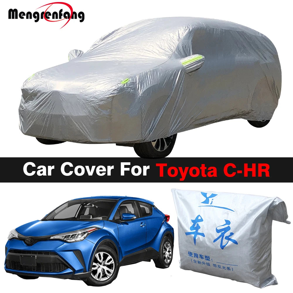 Car Cover for Toyota C-HR CHR | All-Weather Outdoor Sun and Snow Protection