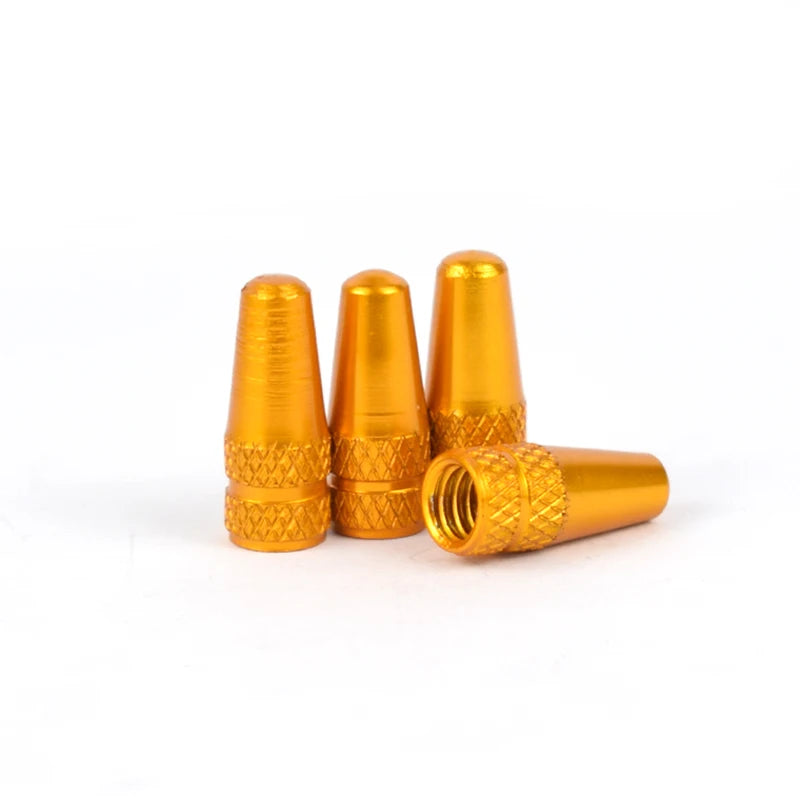 Aluminum Alloy Bicycle Tire Valve Cap Protector for Presta Valve detail view