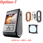 VIOFO A119 V3 2K Dash Cam | Super Night Vision, G-Sensor, Optional GPS & CPL lifestyle view