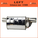 EPLUS Stainless Steel Remote Control Exhaust Vacuum Valve | Variable Silencer for Univ close-up view
