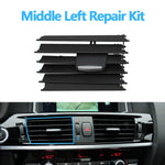 LHD RHD Car Front Middle AC Air Conditioner Vent Outlet Grille Slide Clip Repair Kit Replacement For BMW X3 X4 F25 F26 2011-2018