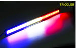 4x Universal Vehicle Led Strip 17CM COB Car Led Strip For Auto DRL Daytime Running Light External Waterproof Styling 12V Led Bar