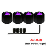 AUTCOAT Anti-theft Middle Finger Tire Valve Dust Caps | Universal Fit for Cars Trucks alternate view