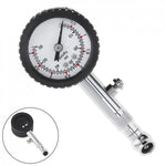 Accurate Auto Tire Pressure Gauge 0-60 PSI | Dial Meter with Bleed Valve