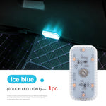 LED Touch Light Mini Wireless Car Interior Lighting Auto Roof Ceiling Reading Lamp fo alternate view