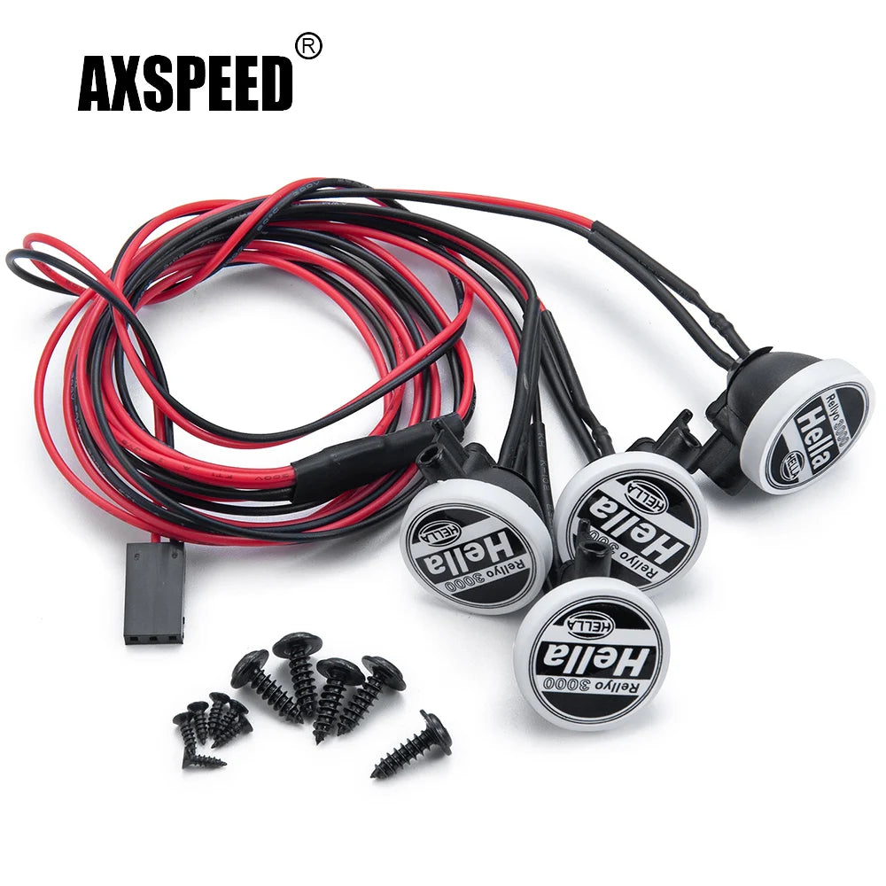 LED Light Cover for 1/10 RC Crawler TRX-4 Axial SCX10 Tamiya CC01 D90