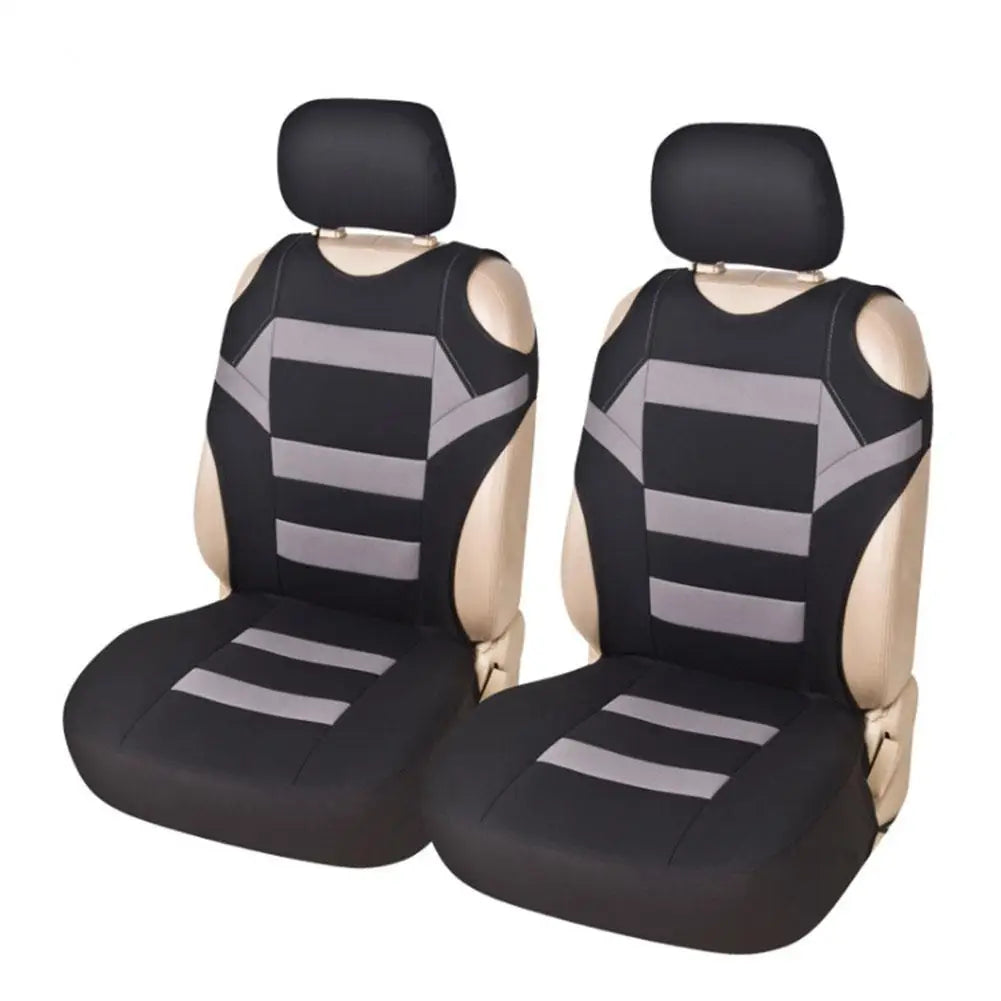 2 Set Universal Car Seat Covers Mesh Sponge Interior Accessories T Shirt Design Front Car Seat Cover For Car Hyundai Solaris