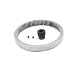 Rotary Motor Pinion Internal Ring Gear For 1/12 RC Hydraulic Excavator Rotary Parts