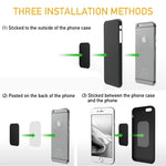 Not Magnetic Metal Plate For Car Phone Holder Universal Iron Sheet Disk Sticker Mount close-up view