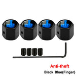 AUTCOAT Anti-theft Middle Finger Tire Valve Dust Caps | Universal Fit for Cars Truc additional angle