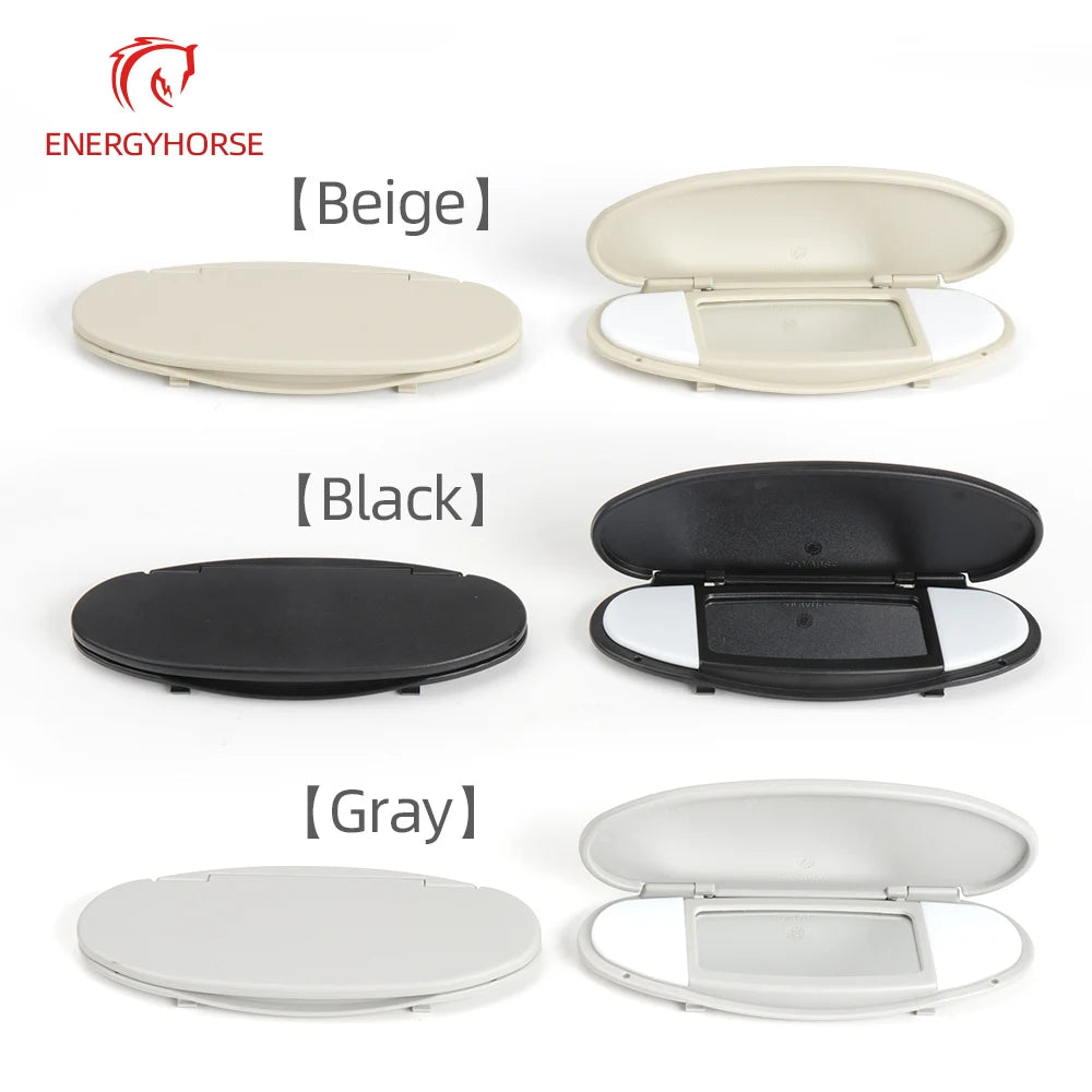 Car Sun Visor Sunshade Panel Housing Vanity Mirror Cover For MINI Cooper S One D JCW R55 R56 R57 R59 R60 51167316833