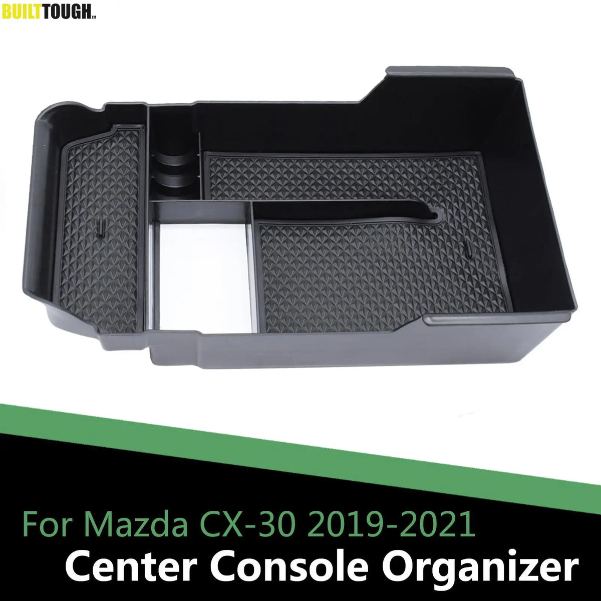 Car Armrest Storage Box Center Console Organizer Glove Case Coin Tray Holder Container For Mazda CX-30 CX30 2019 2020 2021