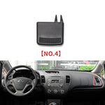 Car Front Air Conditioning Vent Toggle Piece AC Outlet Card Clip Wind Wirection Plectrum Knob For Kia K3 2011-2018
