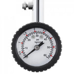 Accurate Auto Tire Pressure Gauge 0-60 PSI | Dial Meter with Bleed Valve detail view