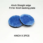 HUTU 3-7 inch Microfiber Polishing Pads for DA/RO Car Polisher | Car Body Polish Kit lifestyle view