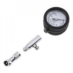 Accurate Auto Tire Pressure Gauge 0-60 PSI | Dial Meter with Bleed Valve lifestyle view