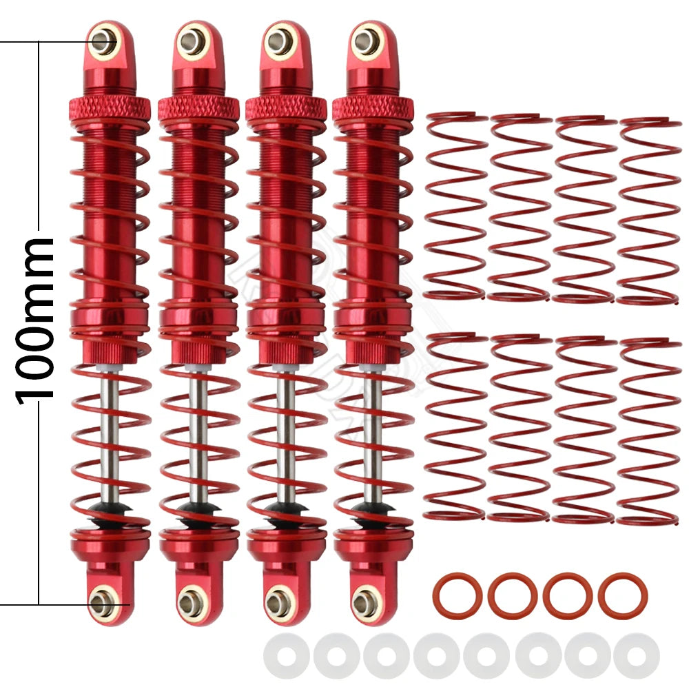 Metal 70mm 80mm 90mm 100mm 110mm 120mm Shock Absorber Oil Damper for 1/10 RC Crawler Car detail view